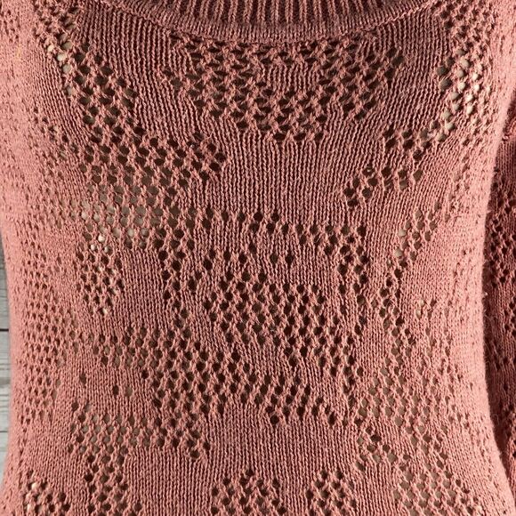 Stradivarius Sweater Small Mauve Pink - Picture 7 of 12
